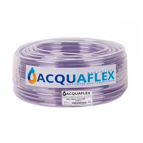 Mangueira Cristal 3/8 X 2mm X 50MTS ACQUA...