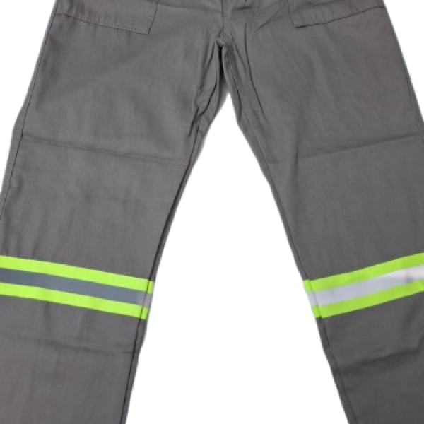 Calça Brim Profissional Leve Elástico Com...