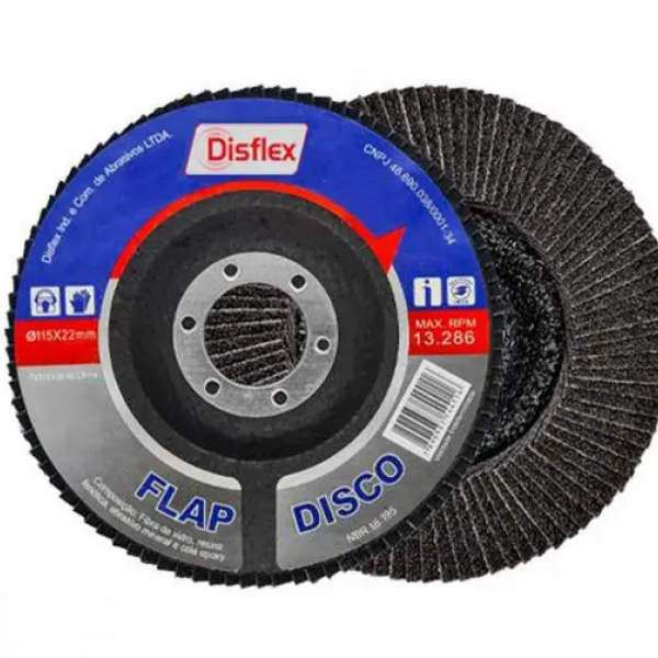 Disco Flap - 4.1/2 X 7/8 - 115 X 22,23 - ...
