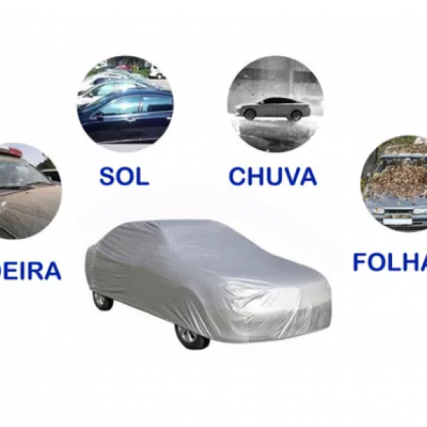 Capa Para Carro Sem Forro Tam: M 1,80 x 4...