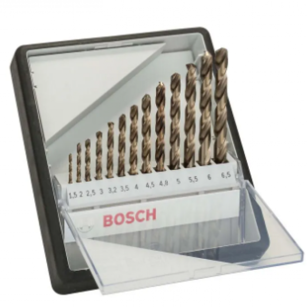 Jogo De Broca Metal HSS-Co Robust Line 1,...