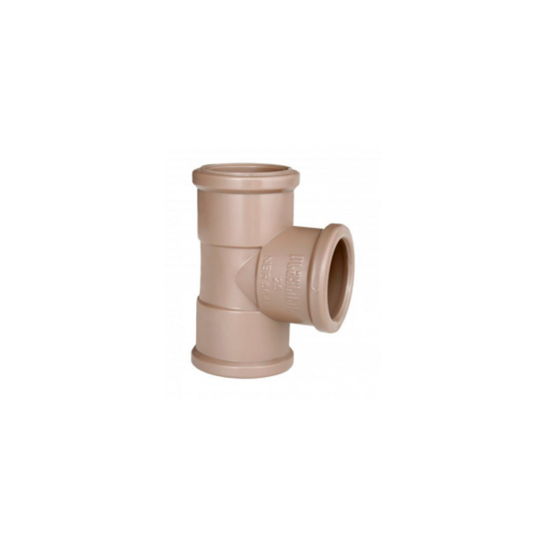 Tee Soldável 3/4 X 25MM Marrom 20002010 P...