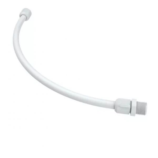 Engate Flexivel Plastico DR Cor: Branco 1...