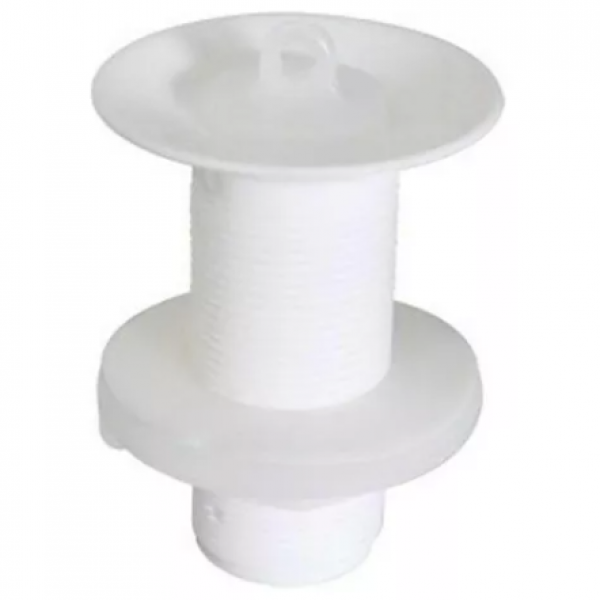 Válvula P/ Lavatório PVC S/ Ladrão Branca...