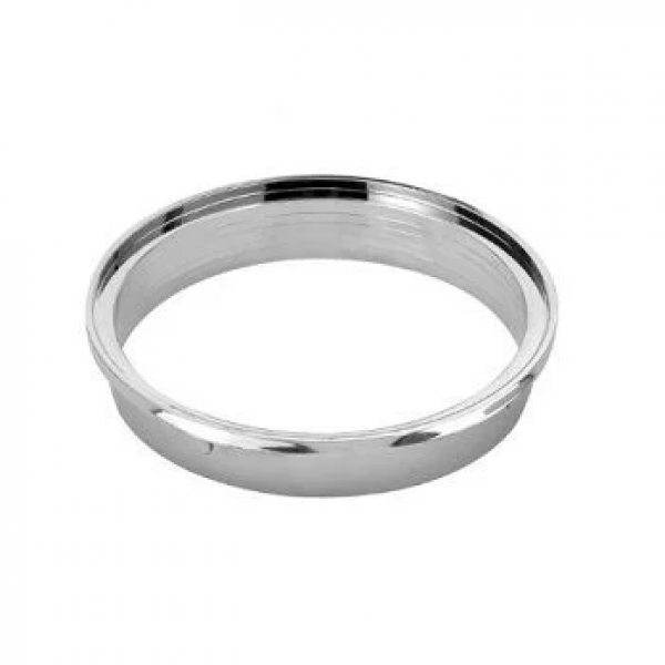 Porta Grelha PVC Redonda Cromada (6 Unida...