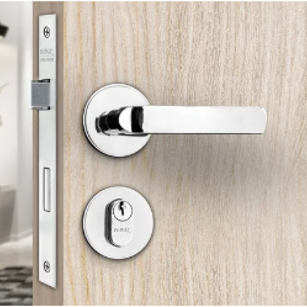 Fechadura Interna Cromada FIT 40mm - Papaiz