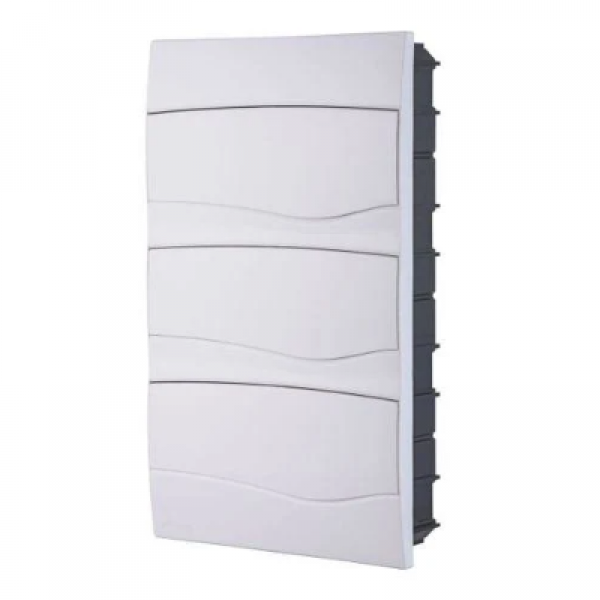 Quadro Central Pvc Embutir Nema P/ 36 Dis...
