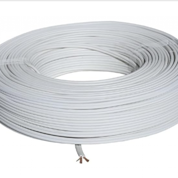 Fio Paralelo Branco 100 metros - VOLTFLEX