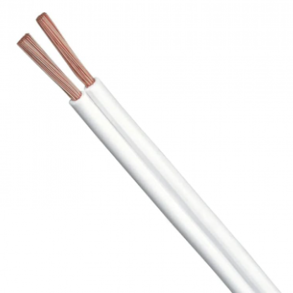 Fio Paralelo Branco 100 metros - VOLTFLEX