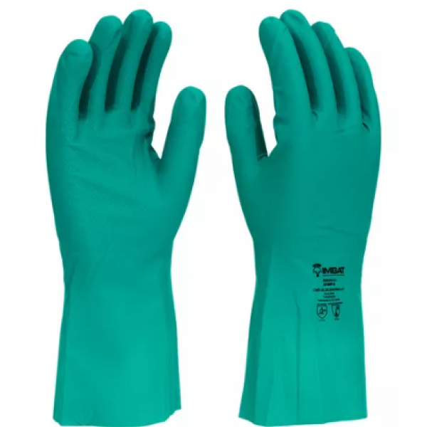 Luva Nítrilica Forrada Cor: Verde CA: 418...