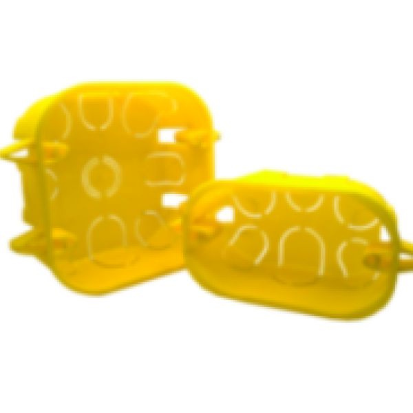 Caixinha De Luz PVC P/ Drywall - Amarelo ...