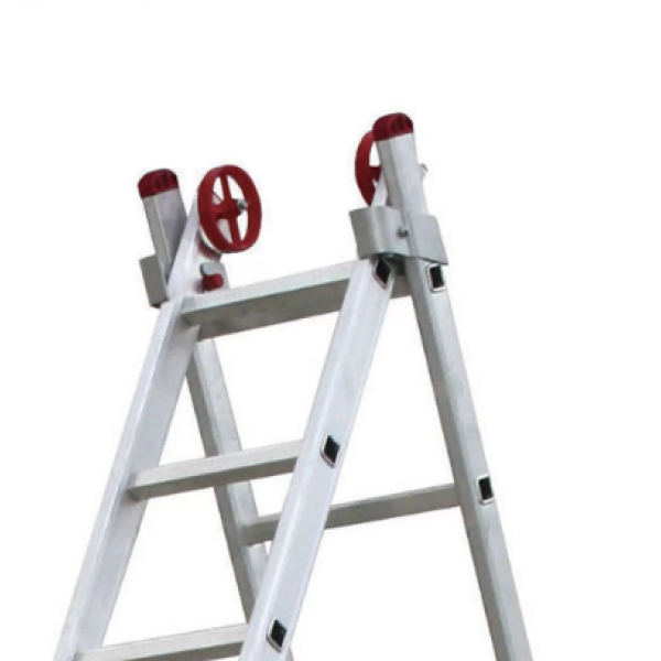 Escada de Alumínio Tripla Extensiva 3x - ...