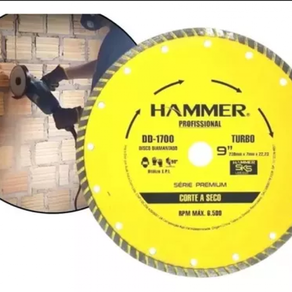 Disco Diamantado Turbo Premium 9 - 228 X ...