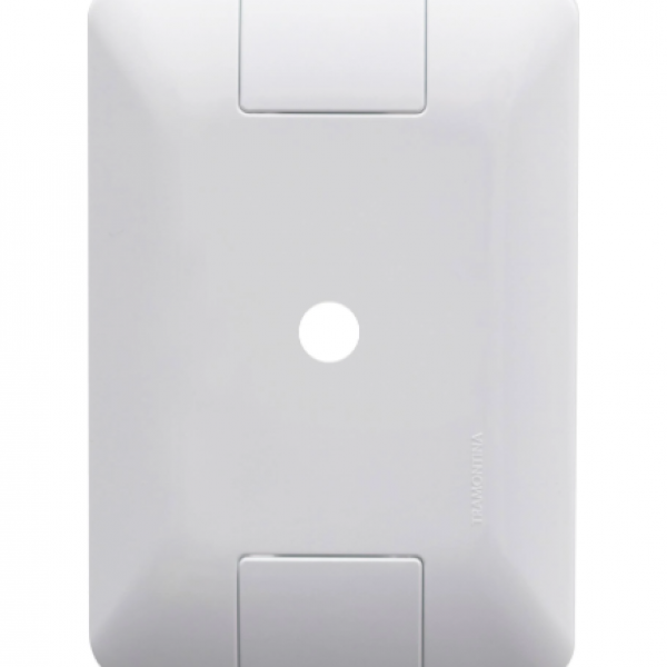 Placa Retangular Cega C/ Furo Mod. Aria C...