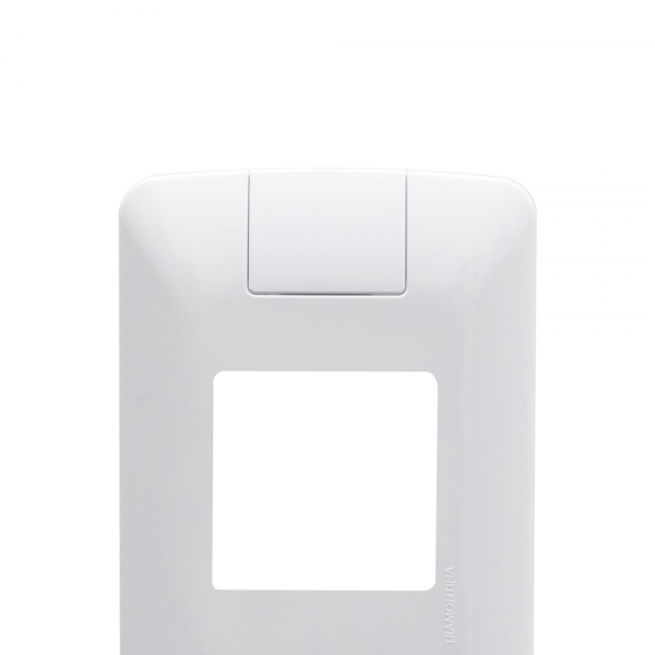 Placa 2 Postos Juntos 4x2 Aria Branca 572...