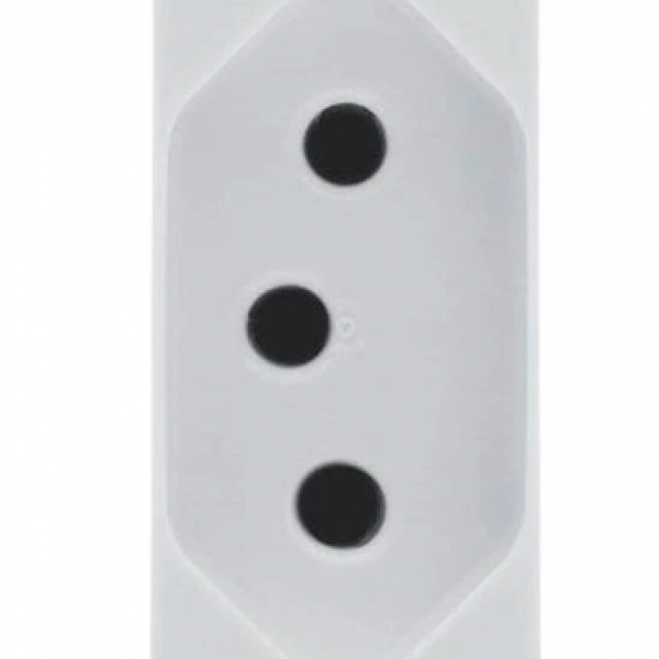 Modulo 1 Tomada 2P+T Mod. Aria 250V Cor: ...