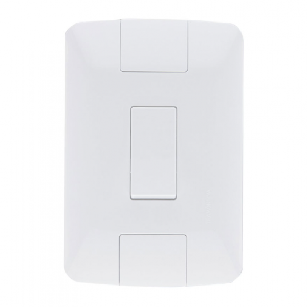 Conjunto 1 Interruptor Simples C/ Placa 2...