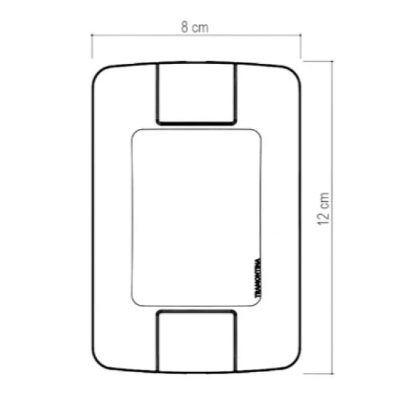 Conjunto 1 Interruptor Simples C/ Placa 2...