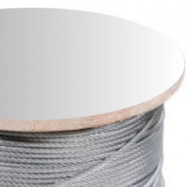 Cabo de Aço Galvanizado Recapado 1/16 - 6...