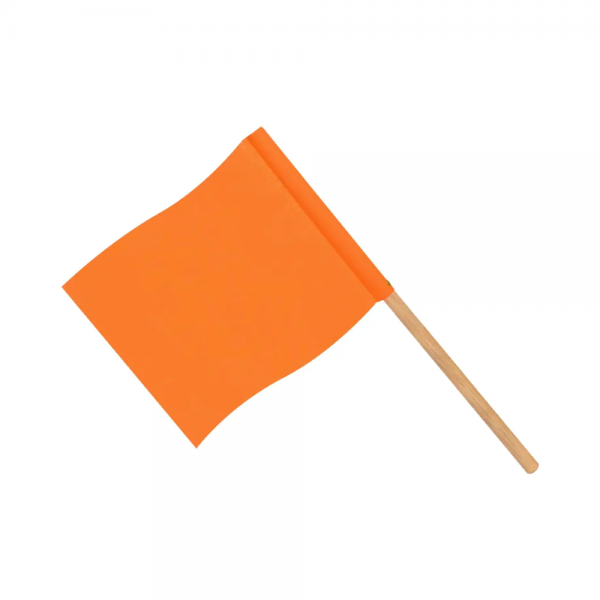 Bandeirola de Sinalização Laranja 30x35cm...