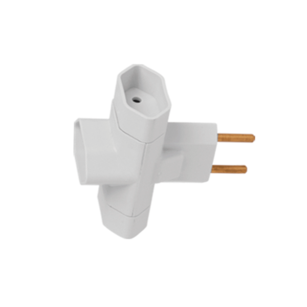 Pino 3 Saídas Tipo T 2P 250V 10A 1213 ILUMI