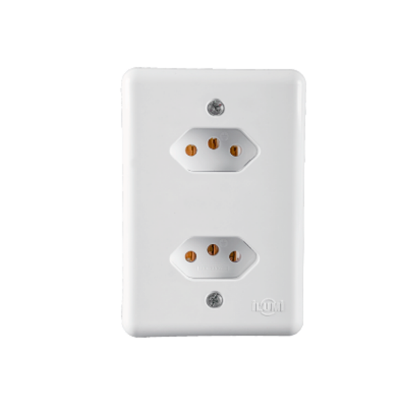 Tomadas Separadas Com Placa Sylus 2P+T 25...