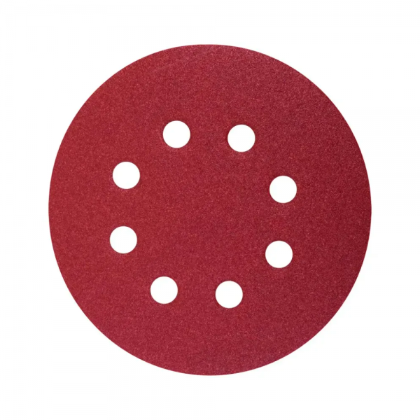 Disco de Lixa Grão 60 com 8 Furos 5 - 125...