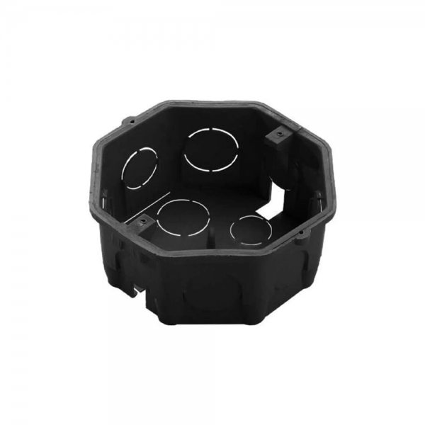 Caixinha de Luz Teto Sextavada 4x4 Preto ...