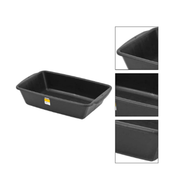 Caixa Para Massa PVC 20Lts Preta 20000000...