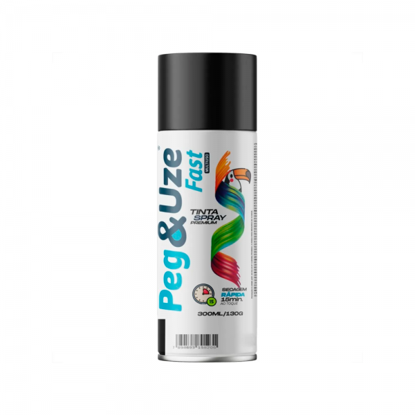 Tinta Spray Alta Temperatura 300ml/130g P...