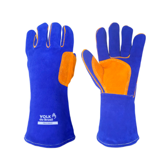 Luva de Solda Weld Premium Raspa Mão Esqu...