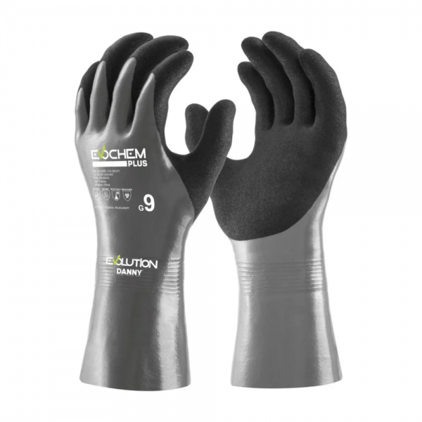 Luva Nylon Revestimento Nitrílico Total E...