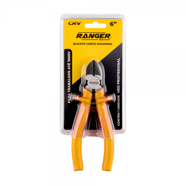 Alicate de Corte Diagonal Isolado 6" 1000...