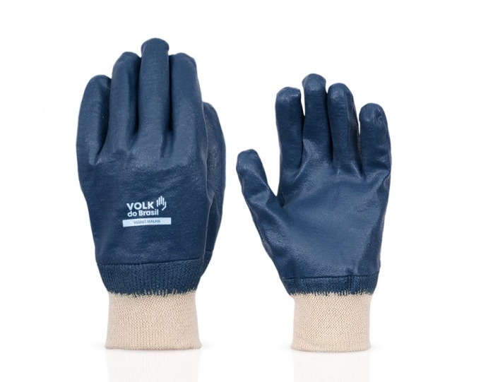 Luva VDBNIT Malha Tam EG/10 CA 25084 Azul...