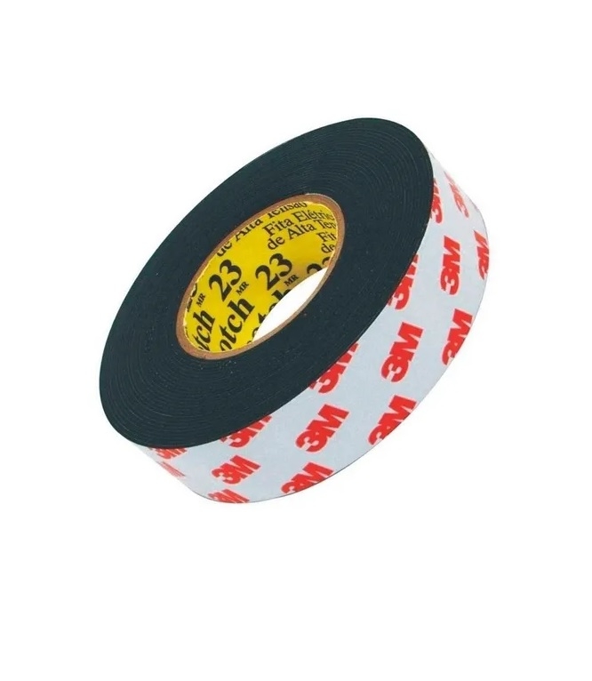 Fita Isolante Alta Fusão/Tensão 19mm x 10...