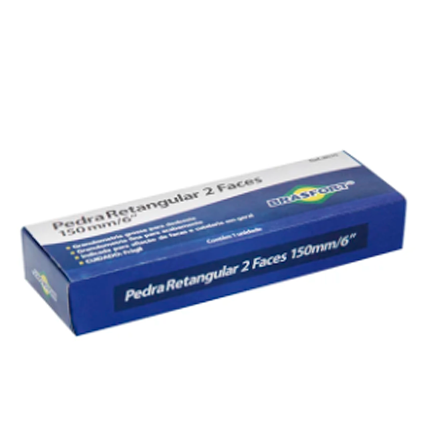 Pedra Afiar Retangular Dupla Face 8 203MM...