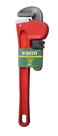 Chave Grifo Heavy Duty Cor: Vermelho - SATA