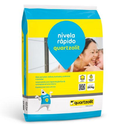 Auto Nivelante Nivela Rapido 20kg Cinza R...