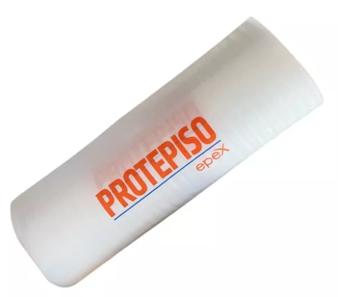 Protetor de Piso 2mm 1,20 x 25mts  BRANCO...