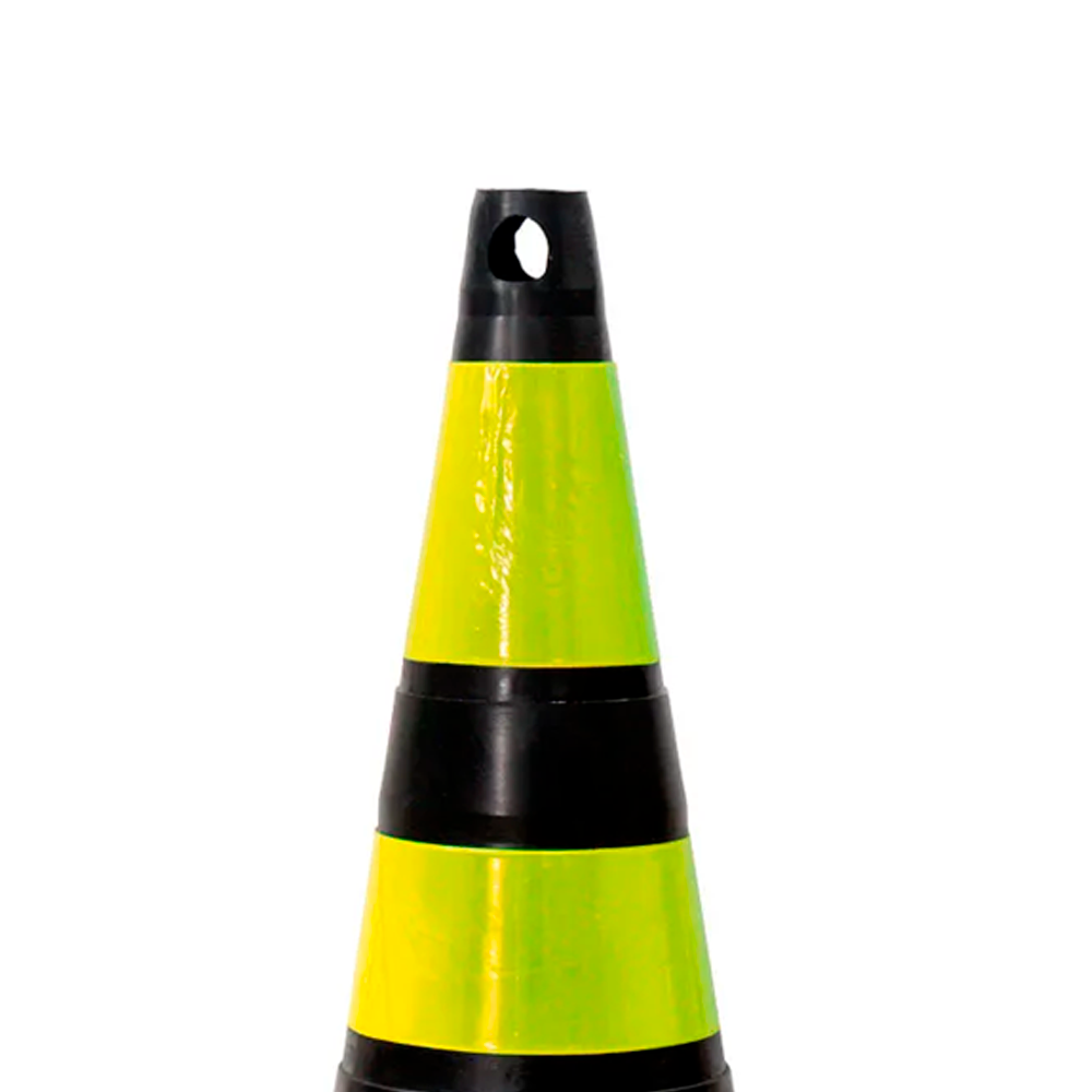 Cone Para Sinalização Flexível Com Faixa ...