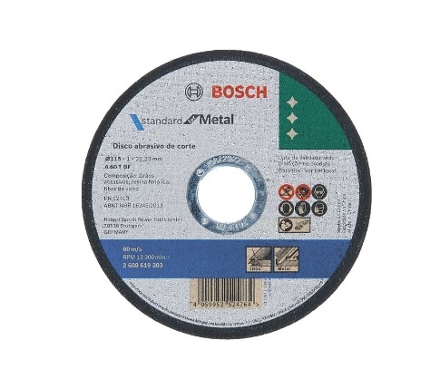 Disco Corte Ferro/ Inox STANDARD - BOSCH