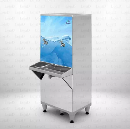 Resfriador/Bebedouro Industrial Inox C/ 2...