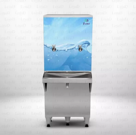 Resfriador/Bebedouro Industrial Inox C/ 2...