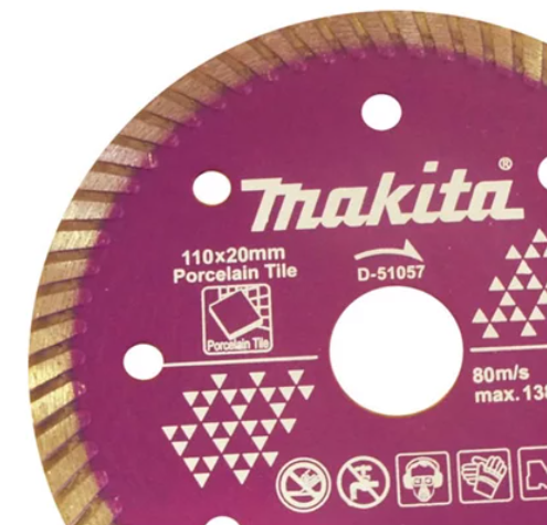 Disco Diamantado Porcelanato - 4.3/8 X 13...