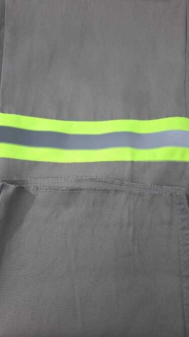 Calça Brim Profissional Leve Elástico Com...