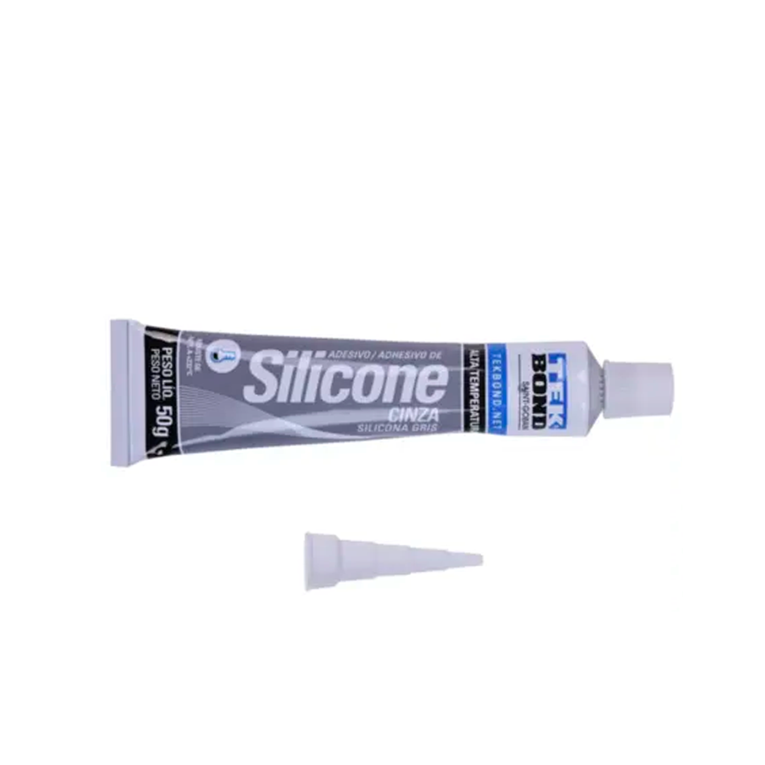 Silicone Acético Alta Temperatura 50Gr  2...