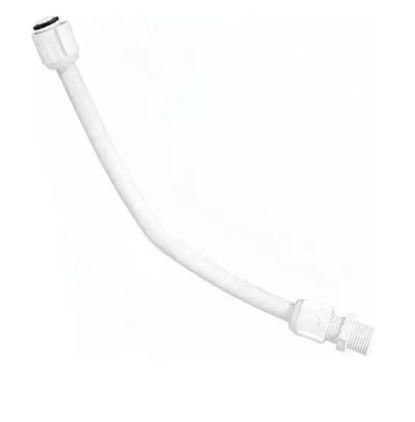 Engate Flexivel Plastico DR Cor: Branco 1...