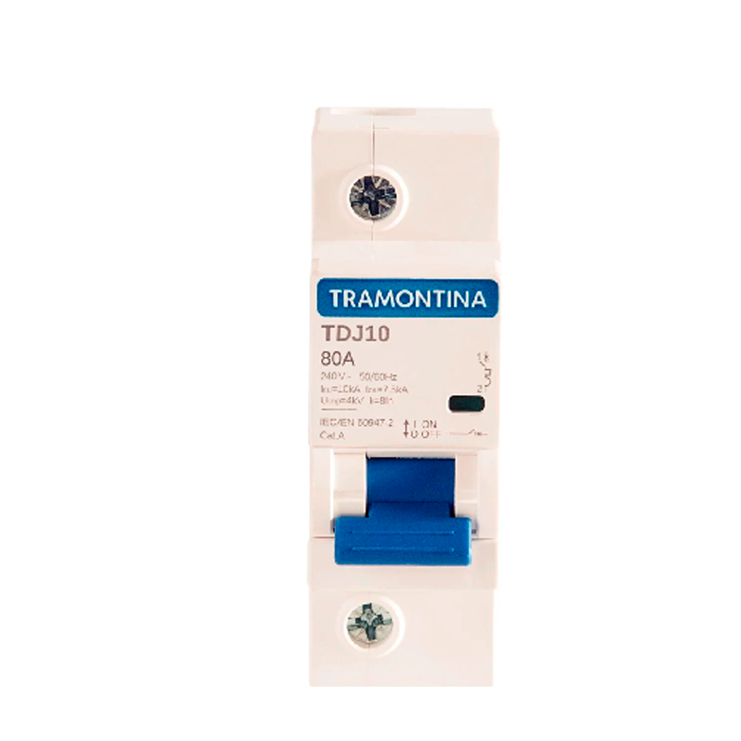Disjuntor Din Unipopular TDJ10 C-80A 5801...