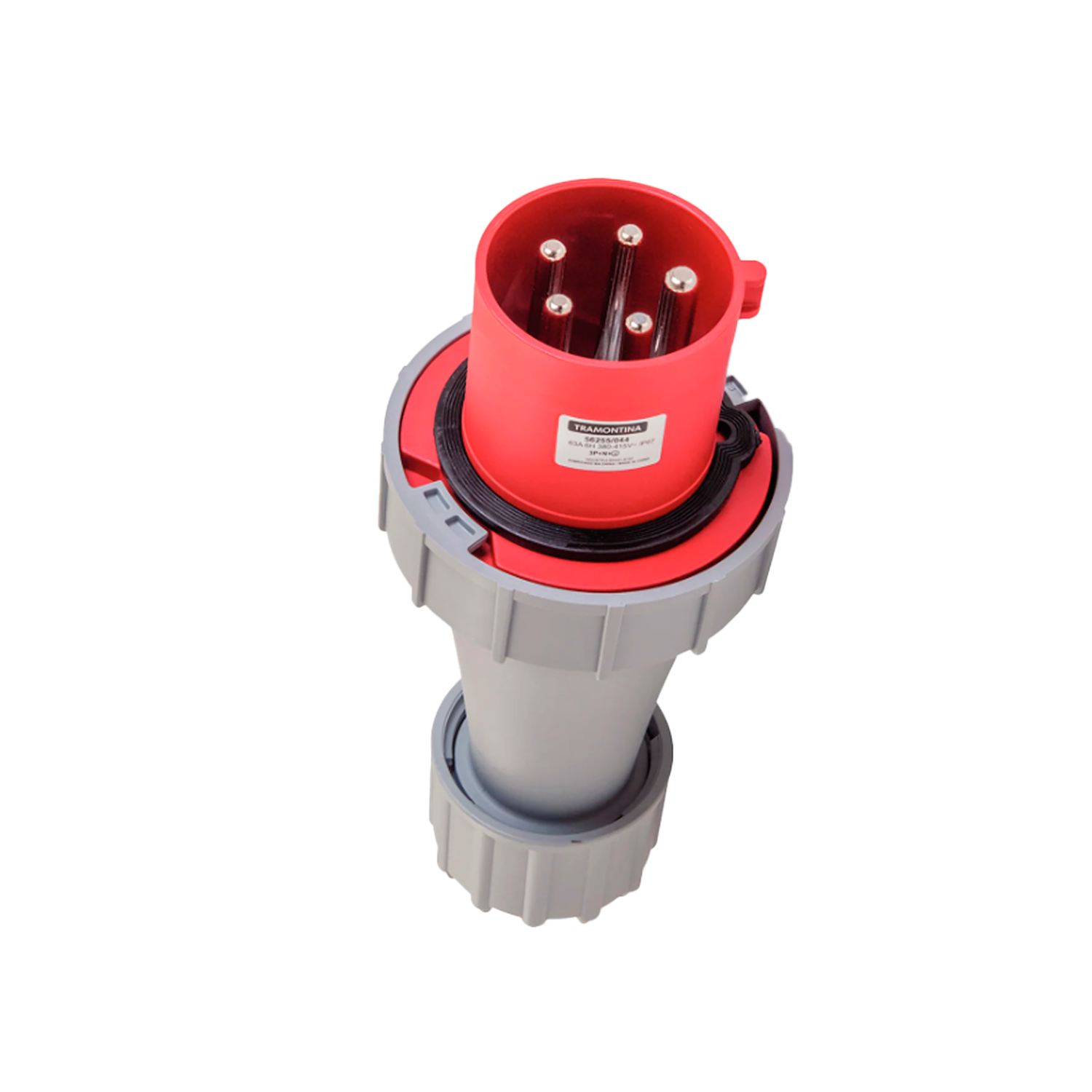 PLUG 3P+T+N 415V 63A 6H 56255044 TRAMONTINA