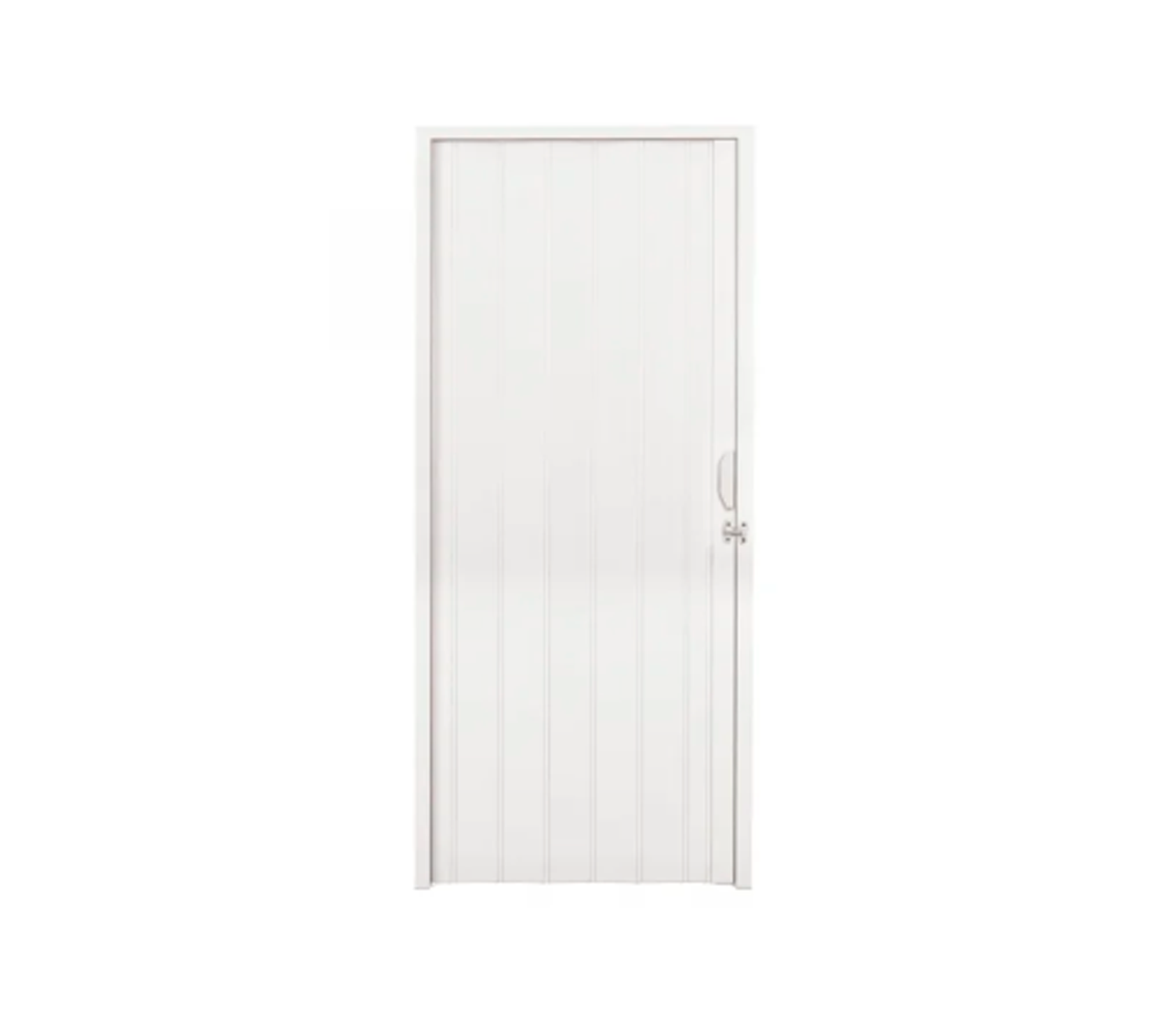 PORTA SANFONADA PVC COR: BRANCA 60 X 2,10...